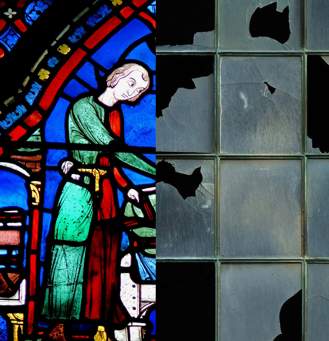 Stained glass window
